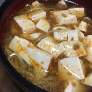 麻婆豆腐ラーメン
